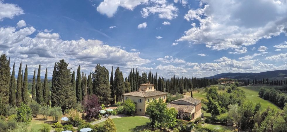 Prestigious estate on mature gardens, private swimming pool, Casole d’Elsa, Tuscany