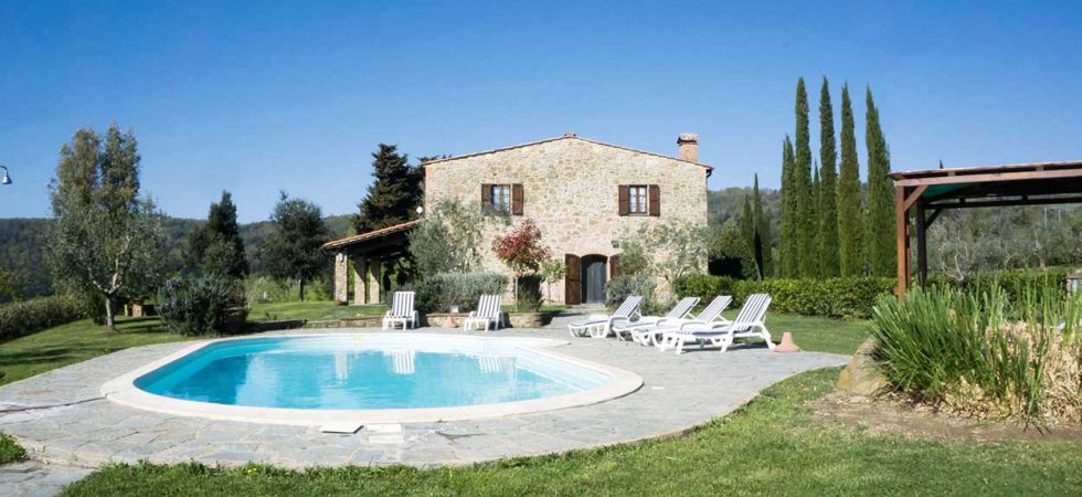 Beautiful 4BDR farmhouse with swimming pool in Montecatini Val di Cecina, Pisa, Tuscany