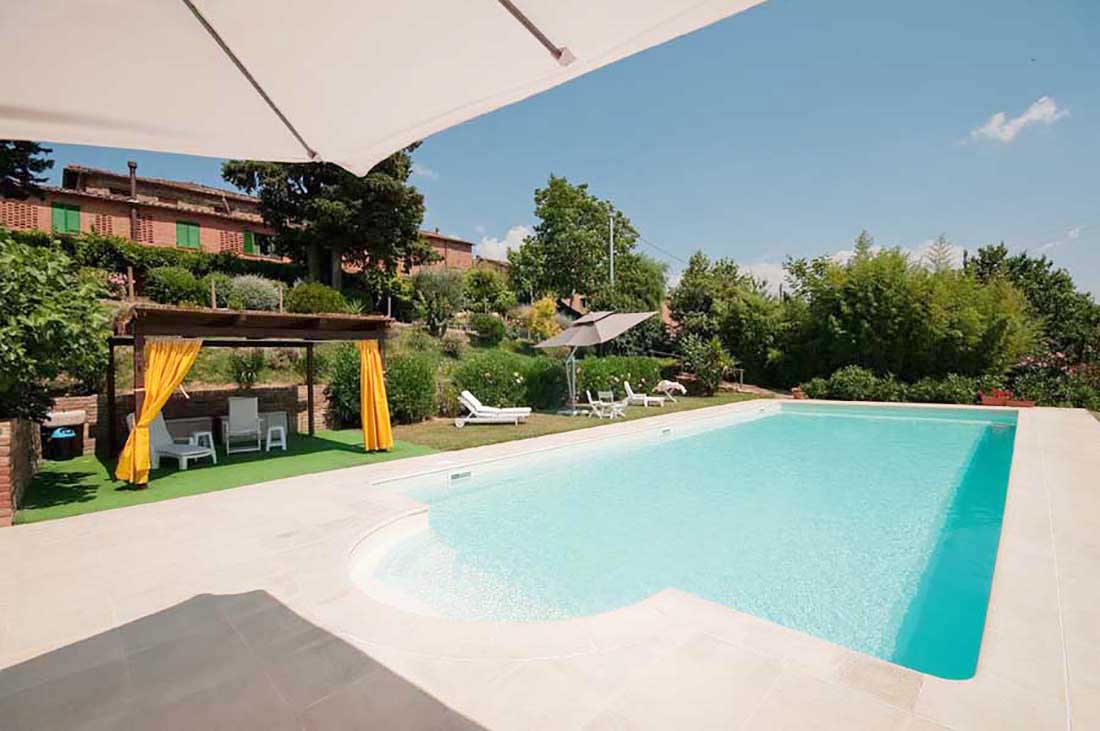 Gorgeous 4 BDR farmhouse, totally refurbished with land and swimming pool, Peccioli, Pisa, Tuscany.