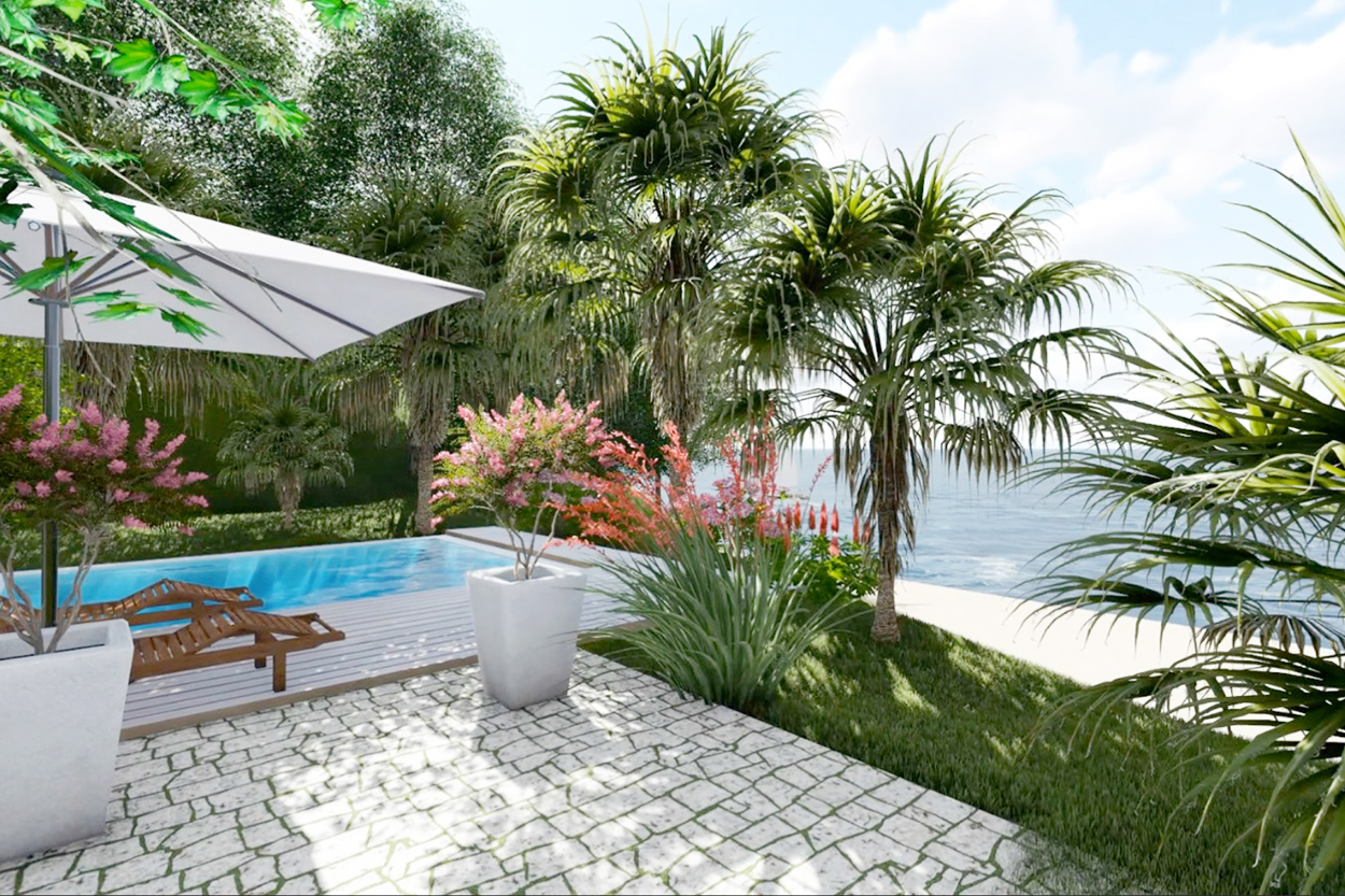 Luxury modern villa with direct lake access, pool, Padenghe sul Garda, Lake Garda