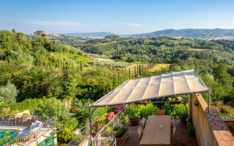 BEAUTIFULLY RESTORED 3 BDR PALACE WITH STUNNING VIEWS, PRIVATE GARDEN, TERRICCIOLA, PISA, TUSCANY