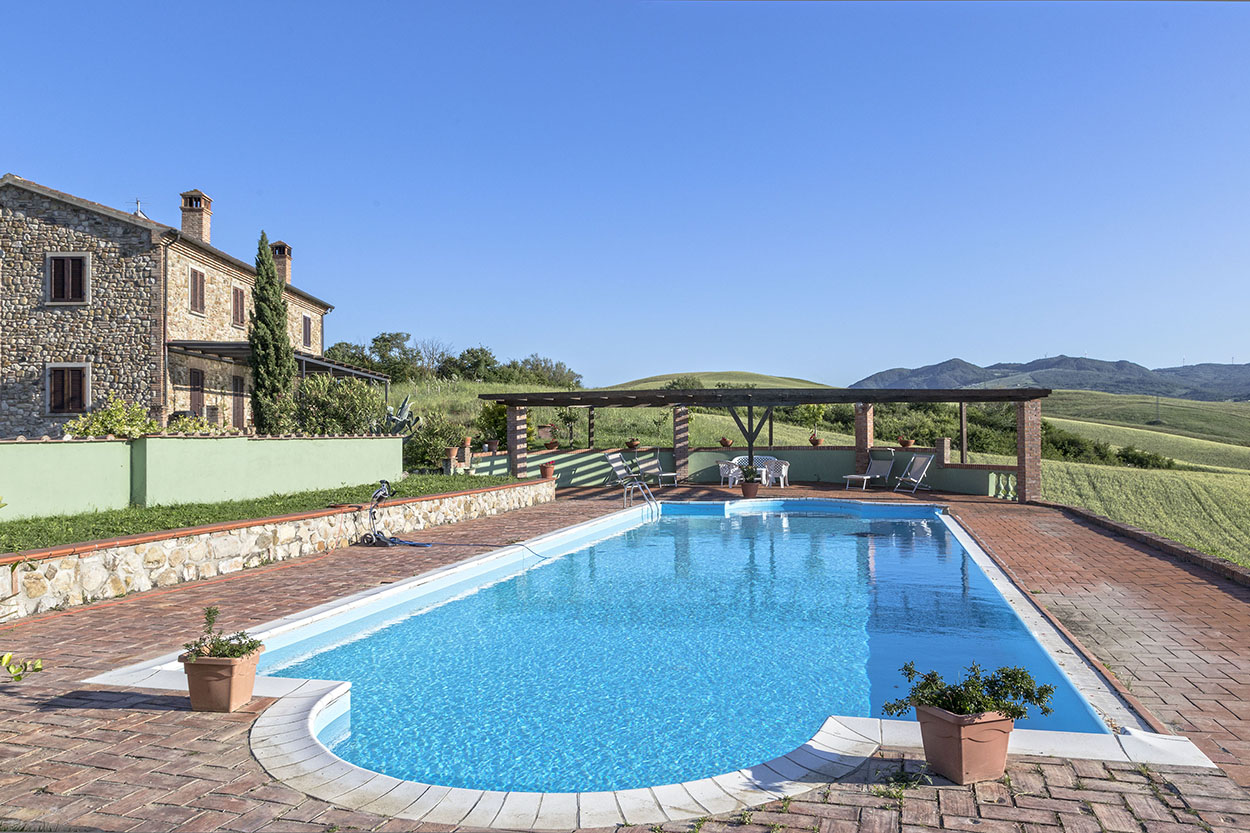 CHARMING HOTEL IN PANORAMIC POSITION, SWIMMING POOL, LAJATICO, PISA, TUSCANY