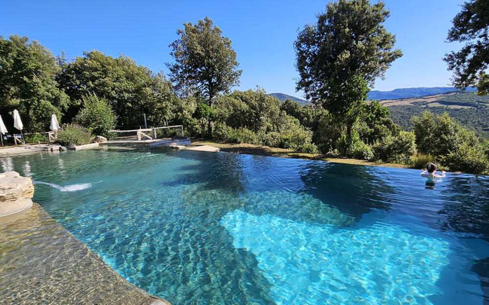 BEAUTIFUL 2 BDR SEMI IN HAMLET WITH INFINITY POOL, GAMBASSI TERME, FLORENCE, TUSCANY
