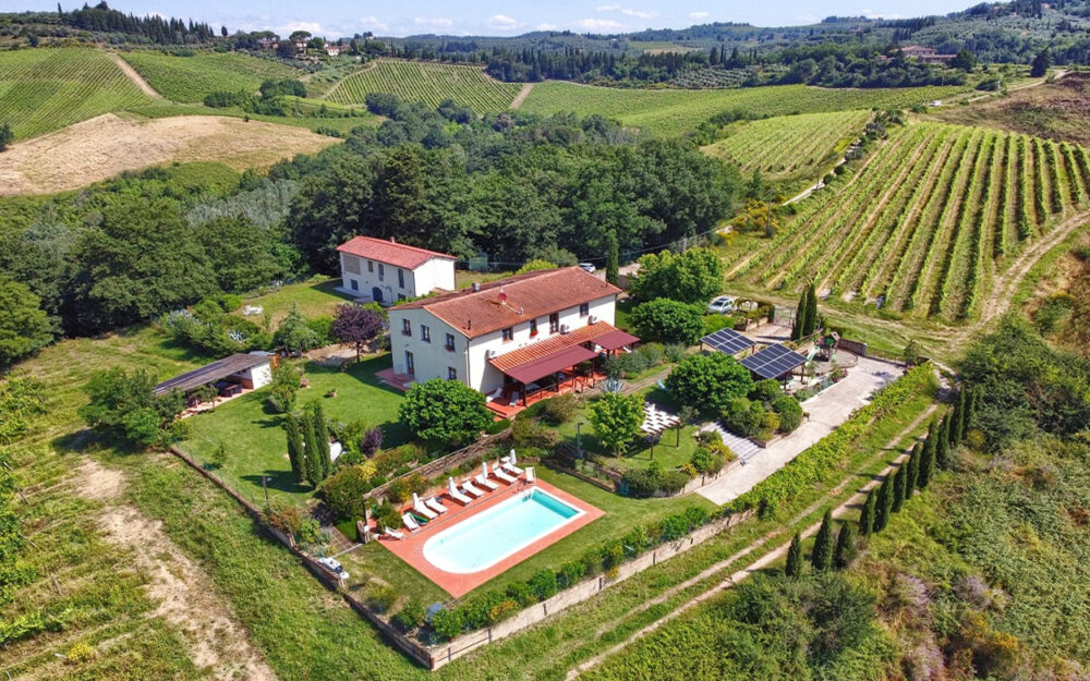 EXQUISITE 6 BDR COUNTRY HOUSE WITH SWIMMING POOL, CERTALDO, FLORENCE, TUSCANY