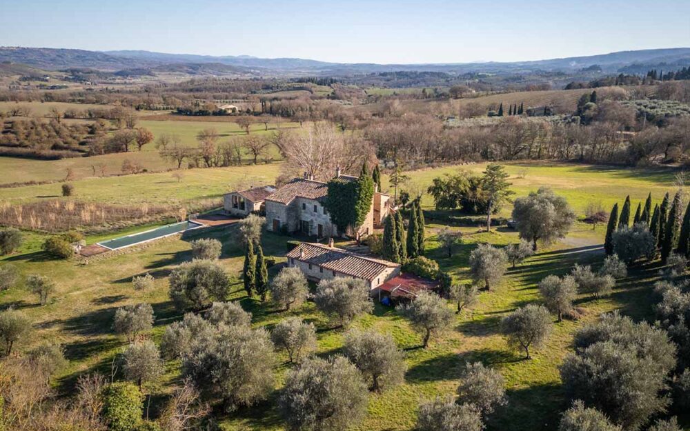 BEAUTIFUL 8 BDR STONE MANSION, INFINITY POOL OLIVE GROVE, SARTEANO, SIENA, TUSCANY