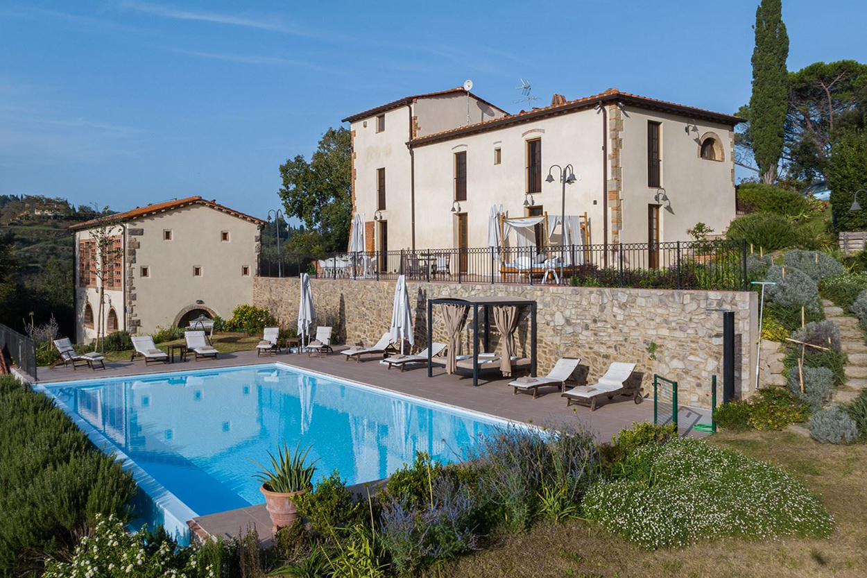 EXQUISITE 6 BDR VILLA WITH GUEST HOUSE & POOL, PALAIA, PISA, TUSCANY